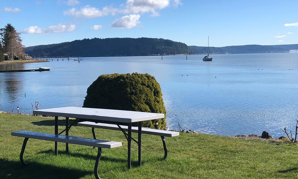 The Waterfront At Potlatch Motel Shelton Bagian luar foto